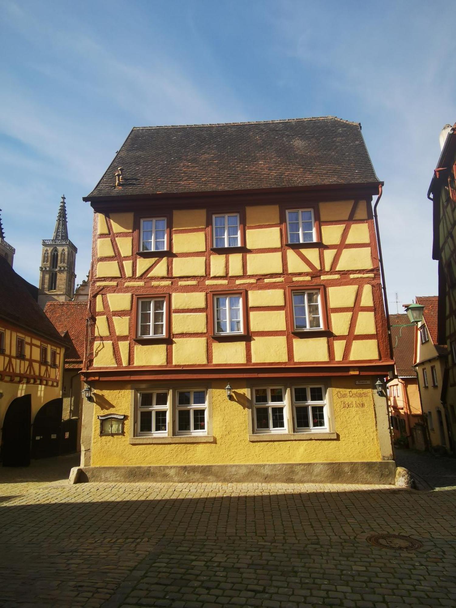 China Restaurant Hotel Lotus Rothenburg ob der Tauber Exteriér fotografie