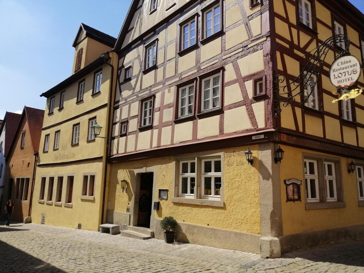 China Restaurant Hotel Lotus Rothenburg ob der Tauber Exteriér fotografie